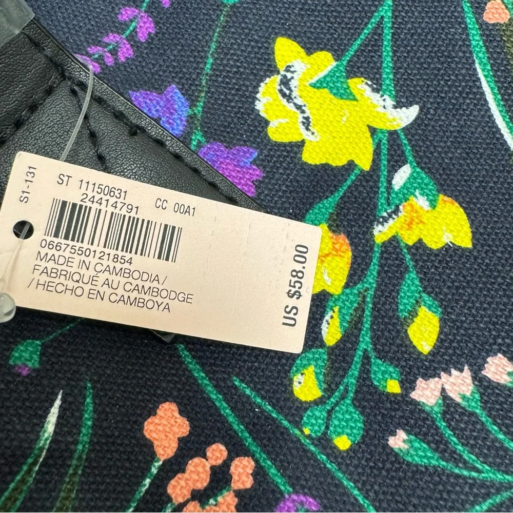 Victoria's‎ Secret Black Tote with Floral Design